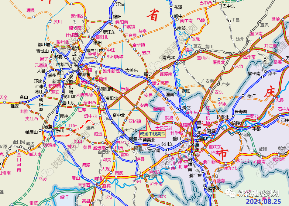最小平面曲线半径：一般地段7000米（困难地段5500米）
-邮政小包