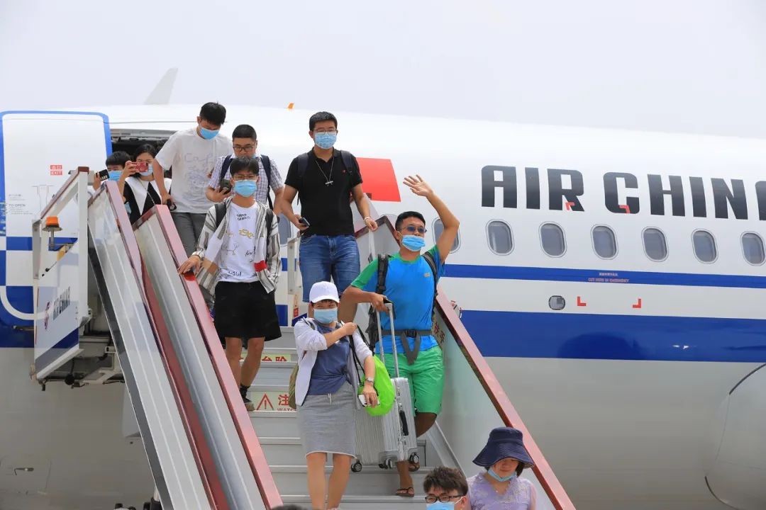 你好天府,国航来啦!