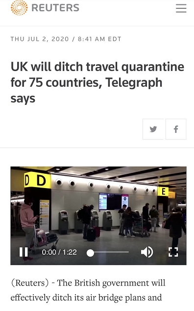 英国取消多国入境管制无中国大陆和美国 民航管理 民航资源网 Carnoc Com