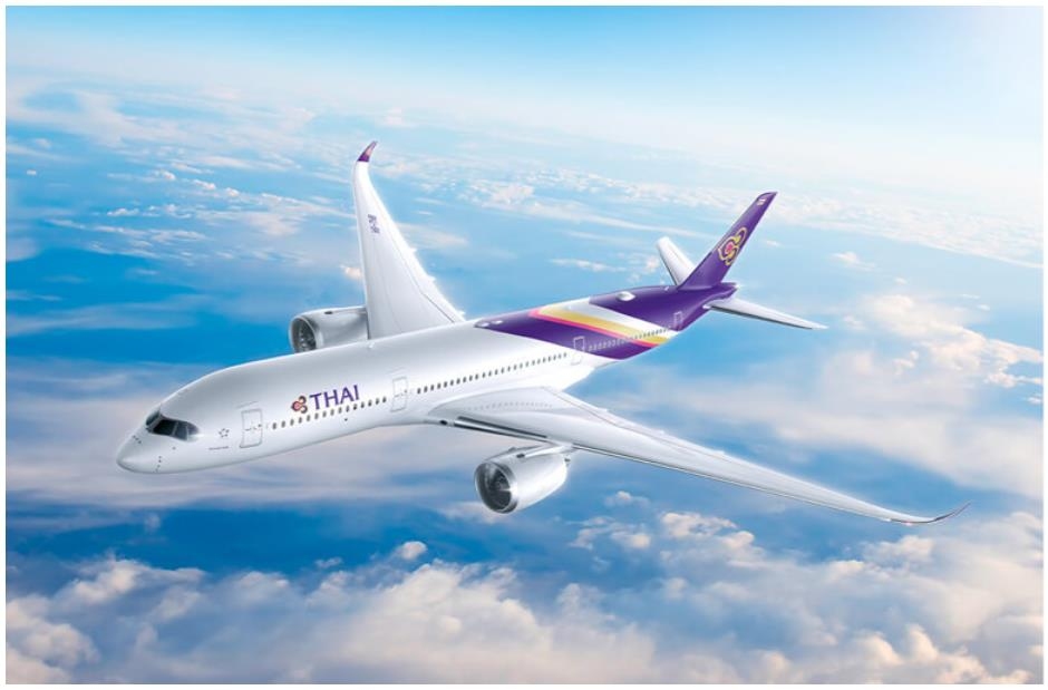 泰航新添一架全新a350-900客机