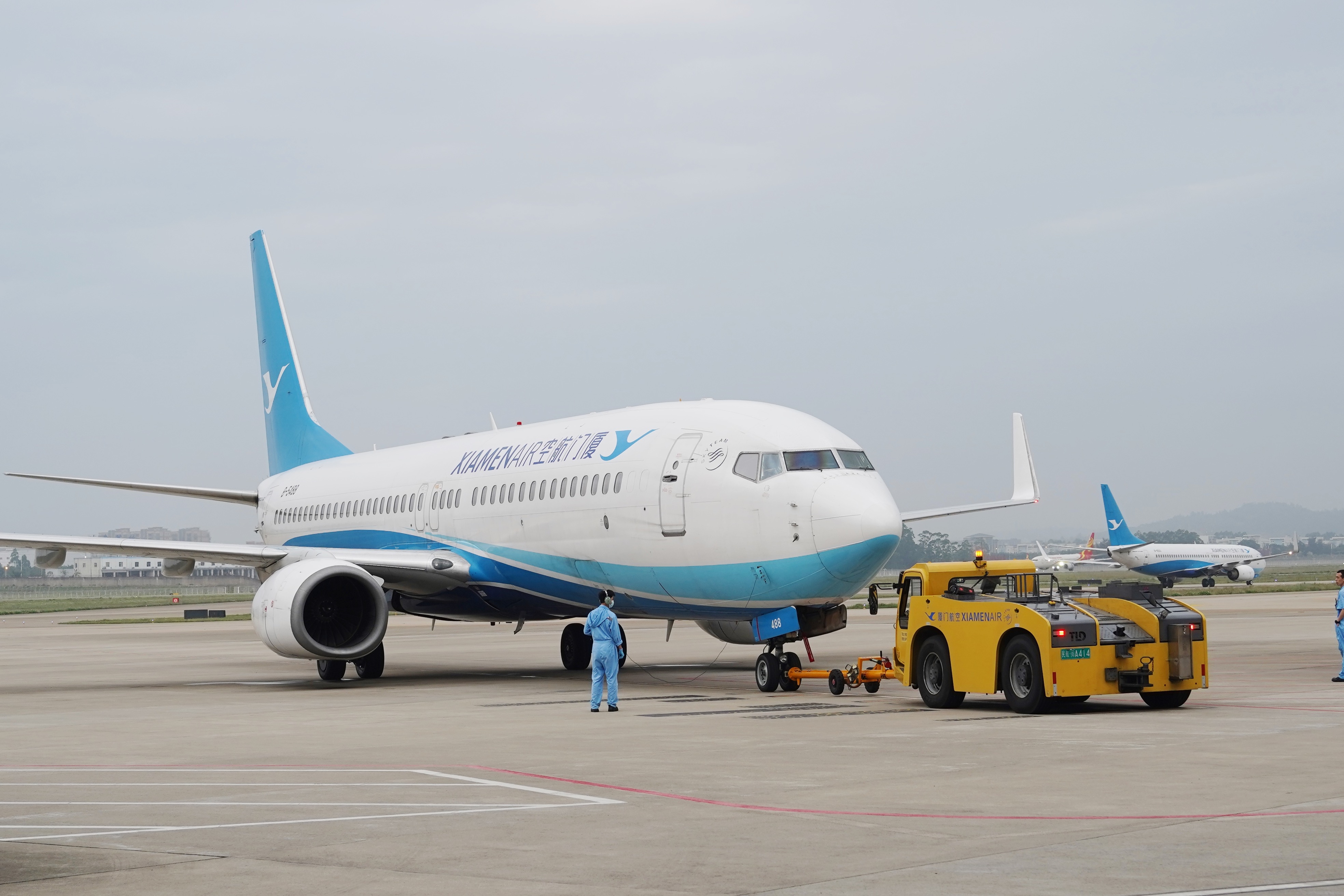 厦航福州-台湾航线正式复航