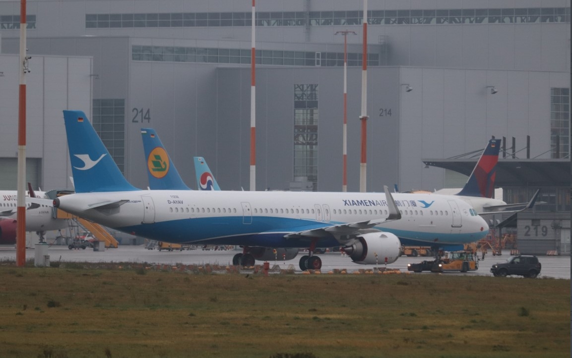 多图:厦航第二架a321neo