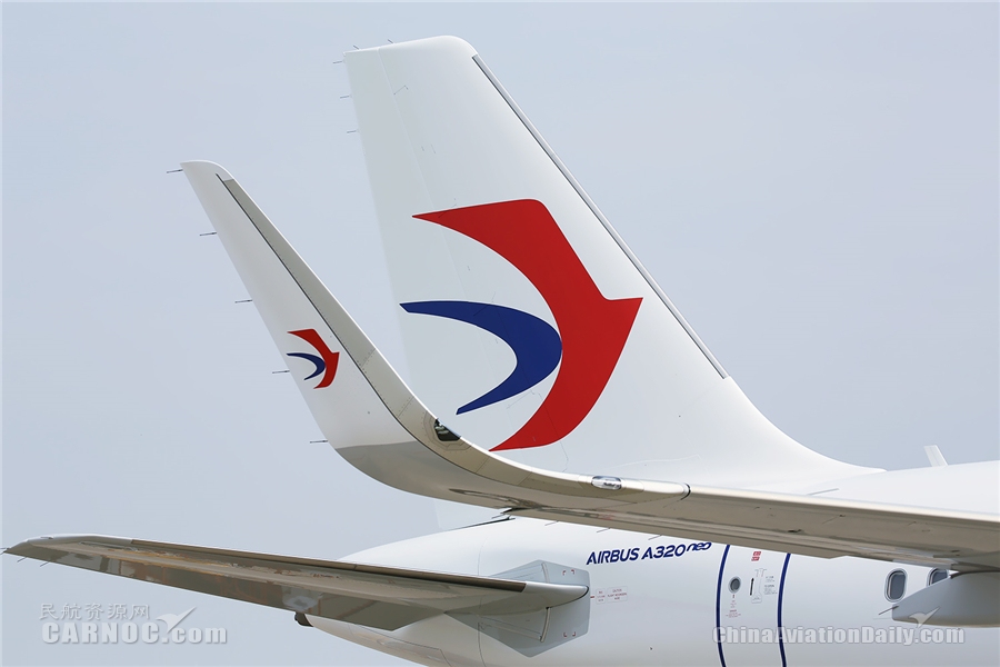 组图:东航首架a320neo即将起航