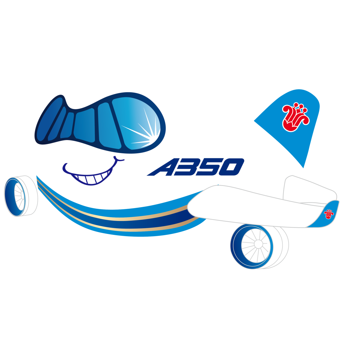 南航奥克兰-广州航线机型更换 将由"墨镜侠"a350执飞