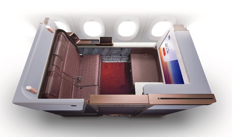 日航a350-1000飞机头等舱