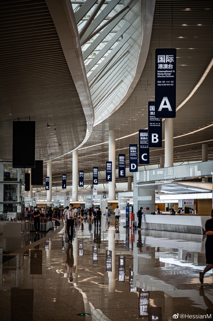 多图打卡青岛胶东国际机场